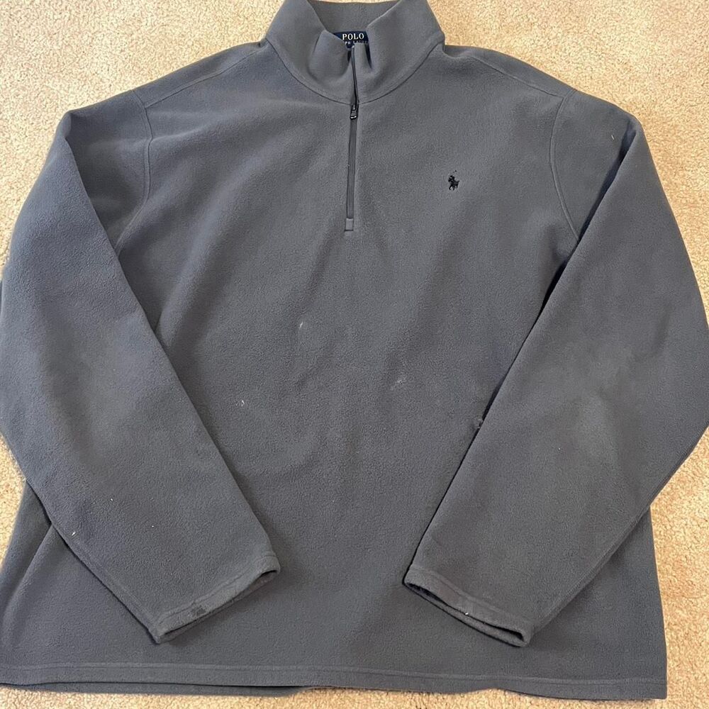 Polo-ralph-lauren Men's Grey and Navy Jumper